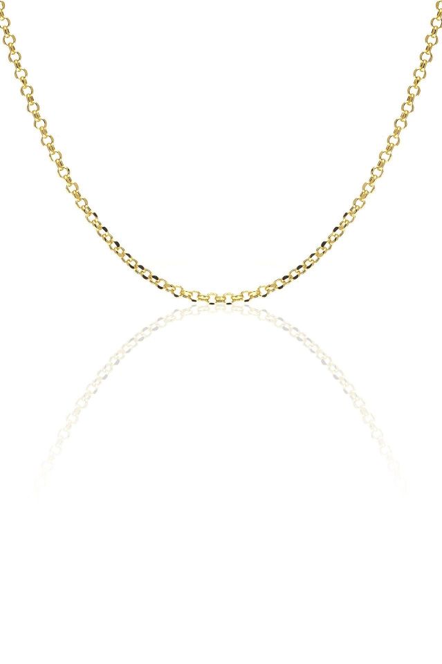 Prenses Pırlanta-14 Ayar Altın Forse Zincir