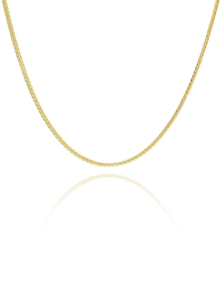 Prenses Pırlanta-14 Ayar Altın İtalyan Zincir