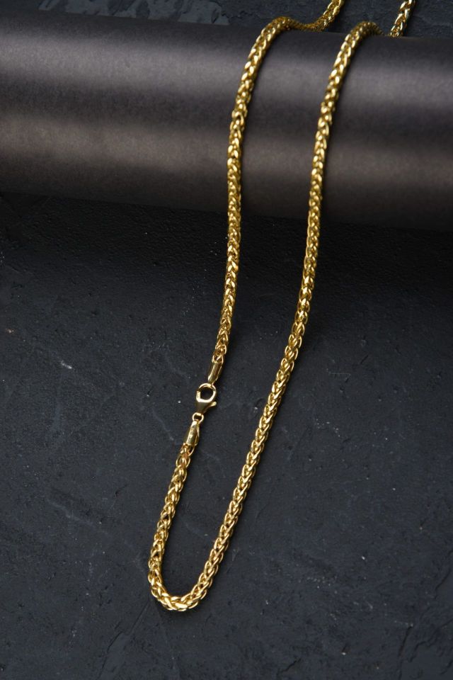 Prenses Pırlanta-14 Ayar Altın İtalyan Zincir