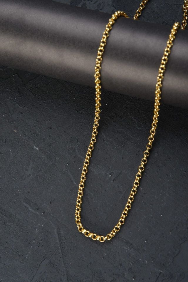 Prenses Pırlanta-14 Ayar Altın İtalyan Zincir