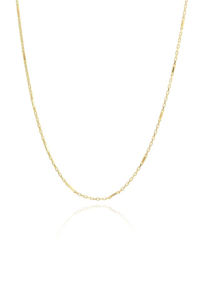 Prenses Pırlanta-14 Ayar Altın İtalyan Zincir