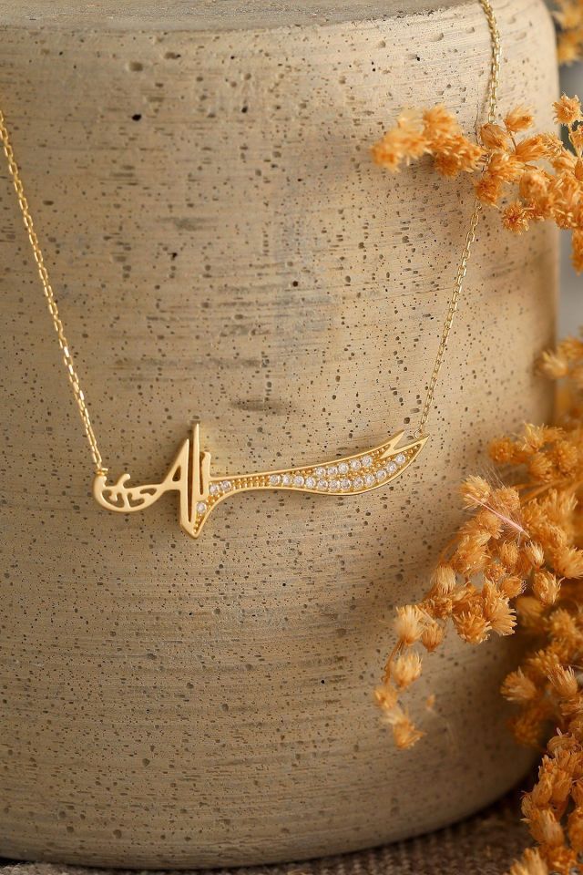 Prenses Pırlanta-14 Ayar Altın Telkari Elişi Fantezi Zülfikar Altın Kolye Modeli