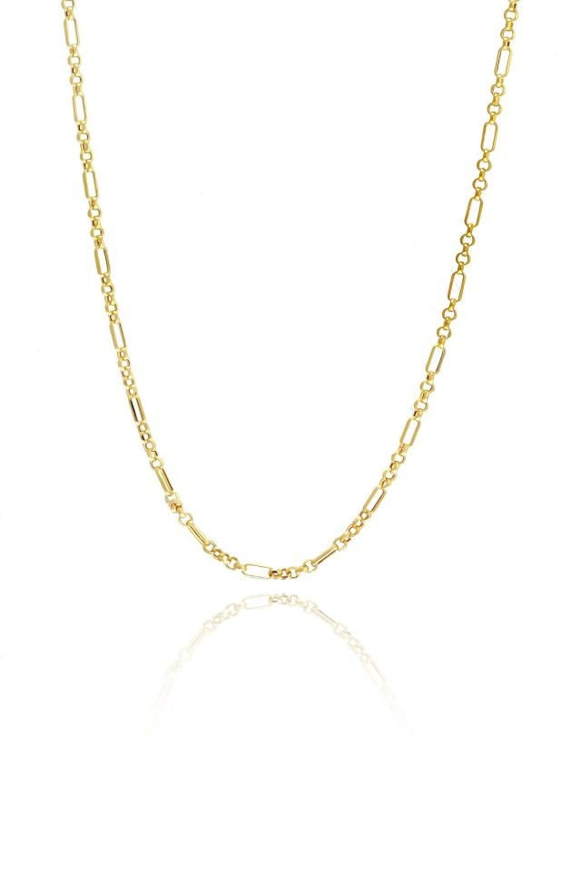 Prenses Pırlanta-14 Ayar Altın İtalyan Zincir